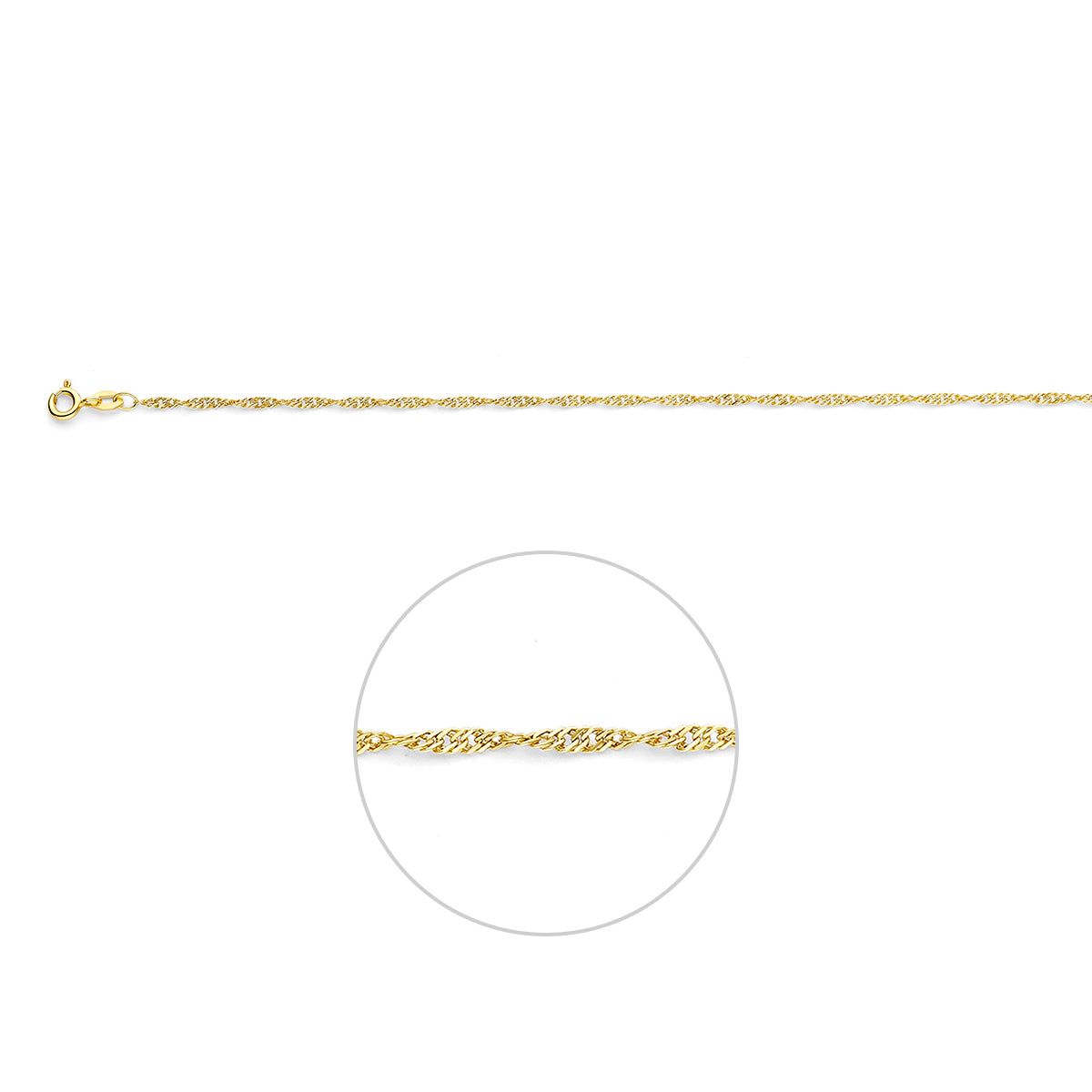 Collier singapore 1.8 mm