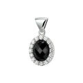 Hanger onyx en zirkonia