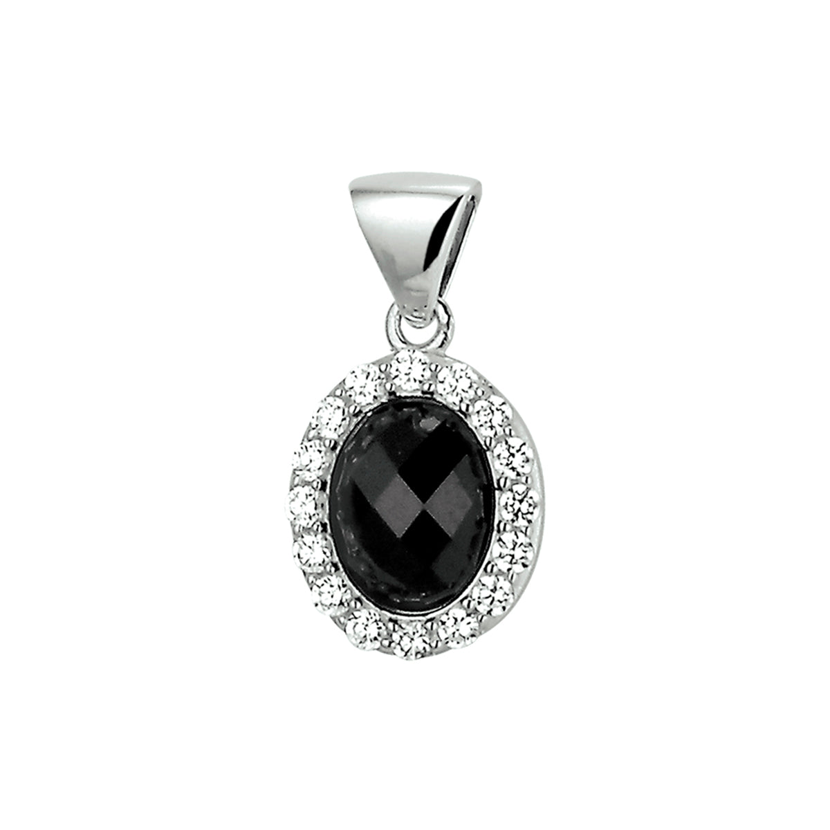 Hanger onyx en zirkonia