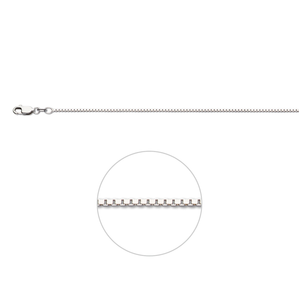 Collier venetiaanse schakel - zilver