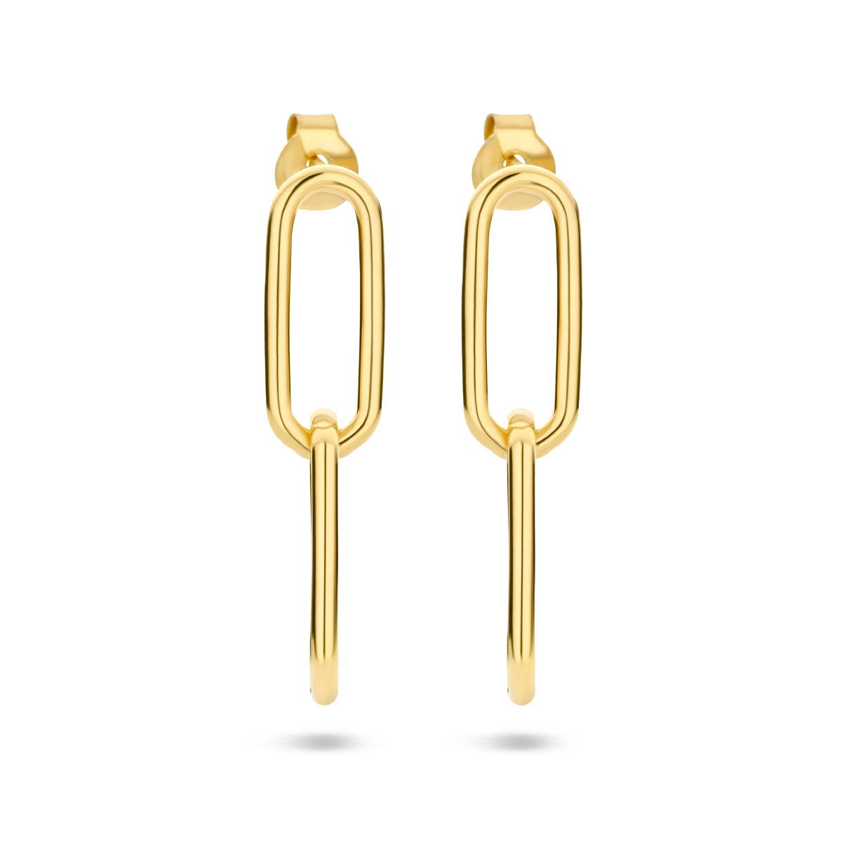 Oorhangers - verguld zilver