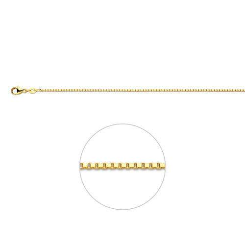 Armband venetiaans 1.3 mm 19 + 2 cm (heren lengte)