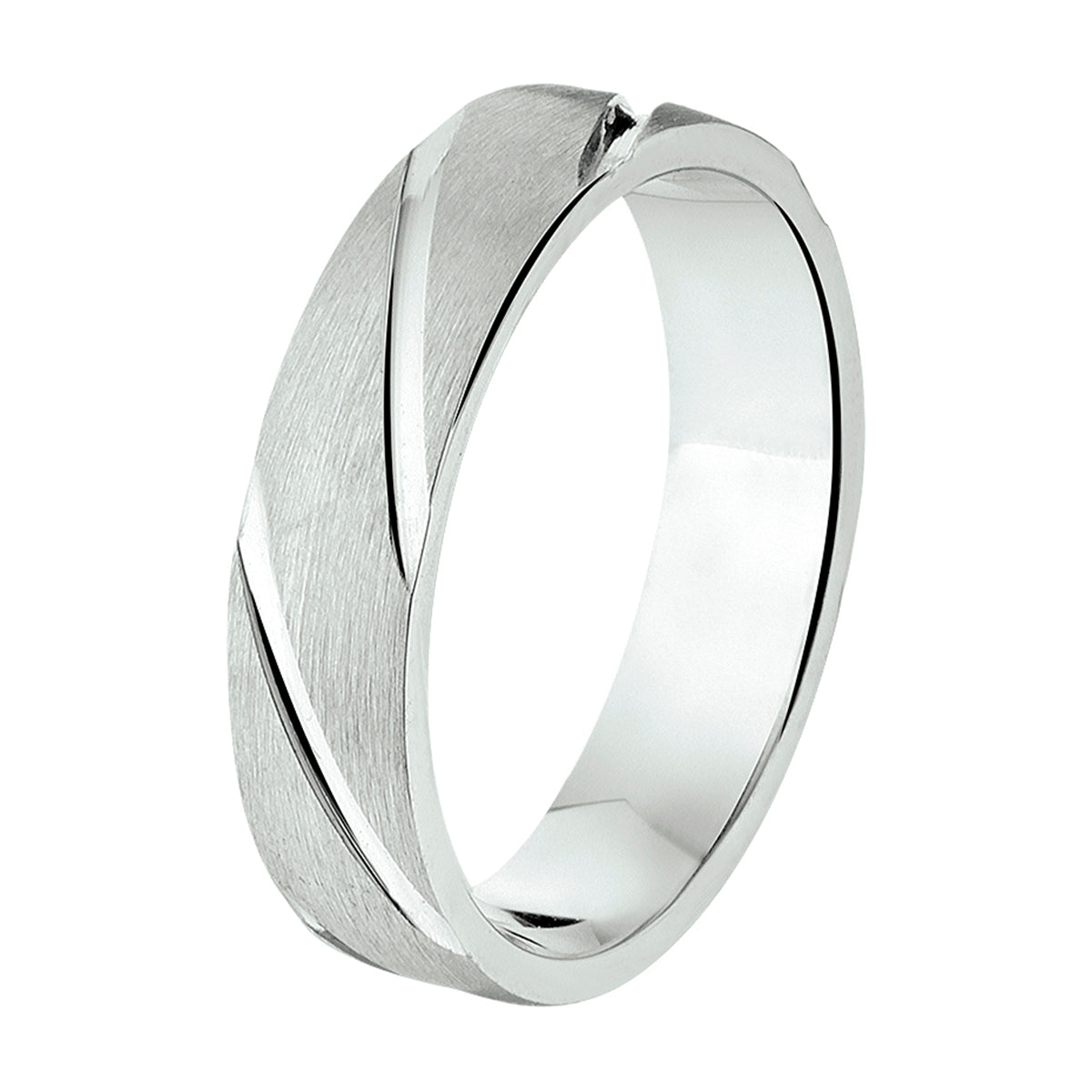 Ring a102 - 5 mm - zonder cz