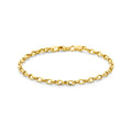 Armband anker schakel - goud