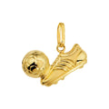 Hanger voetbalschoen en voetbal