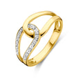 Ring diamant 0.03ct h si