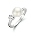 Ring parel en zirkonia