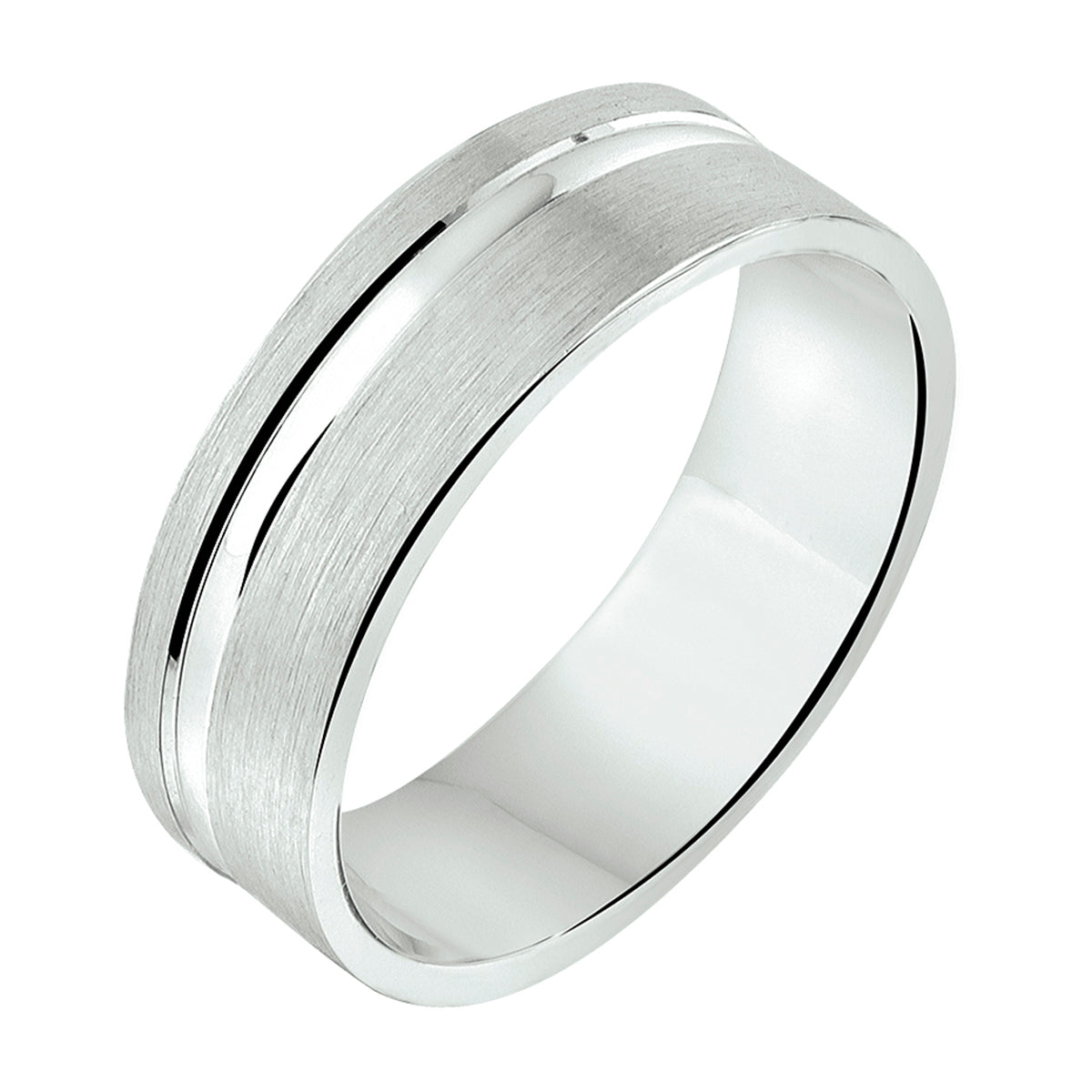 Ring a111 - 6.5 mm - zonder cz
