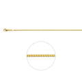 Gourmette 4-zijdes geslepen 1.4 mm