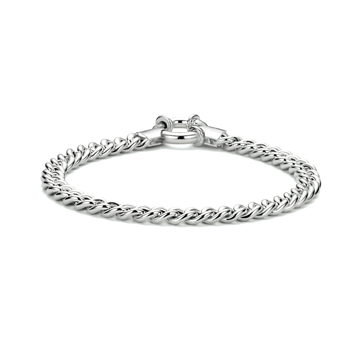 Armband gourmette 5.8 mm 19 cm met groot springslot