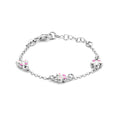 Zilveren bedelarmband 3vlinders 1.7 mm - 11 + 2 cm