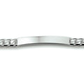 Graveerarmband gourmette 6-zijdes geslepen plaat 6.0 mm