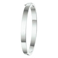 Bangle scharnier 6 mm vlakke buis