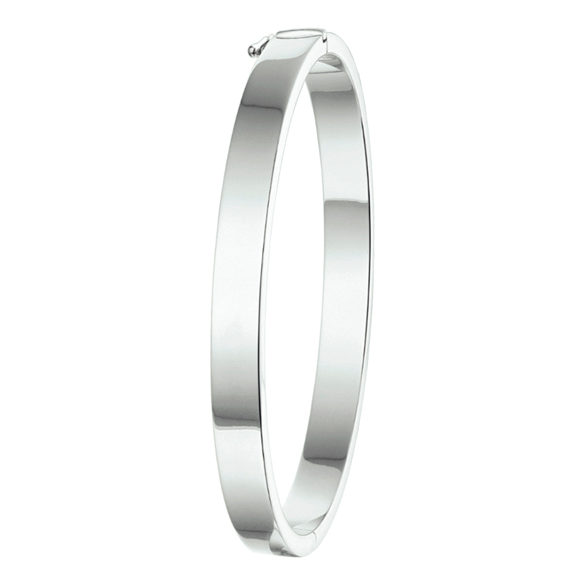 Bangle scharnier 6 mm vlakke buis