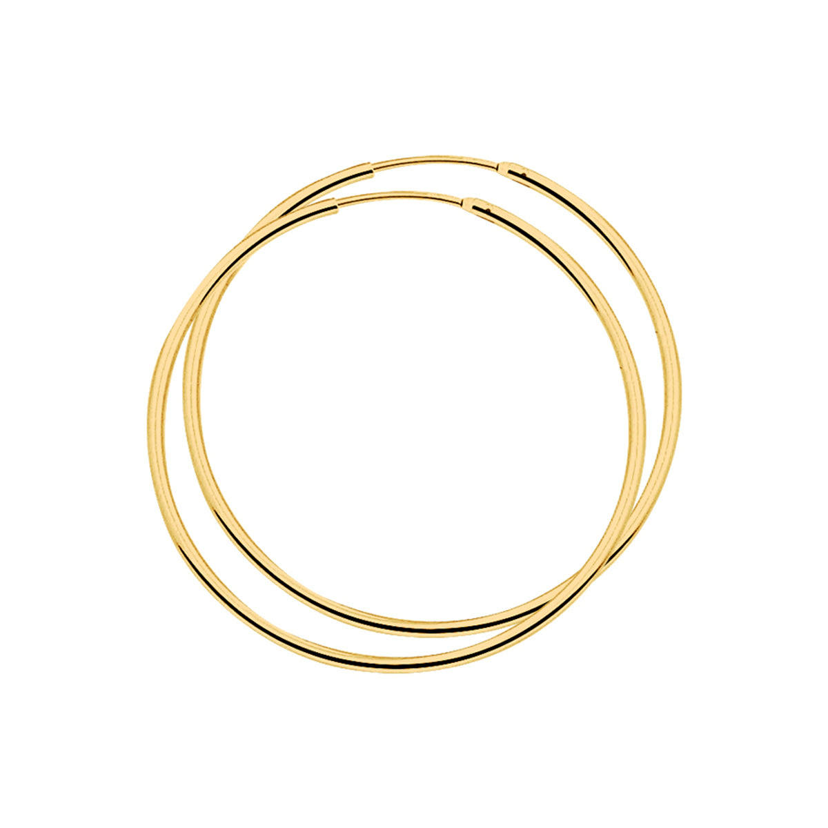 Oorringen ronde buis 1.5 mm 1 micron
