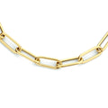 Collier paperclip ronde buis 4.0 mm 42 cm