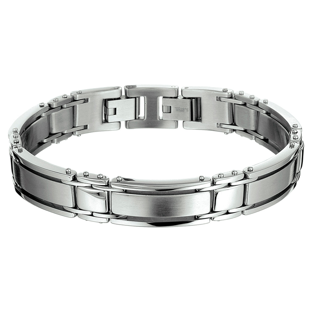 Armband poli/mat 11 mm 21 cm