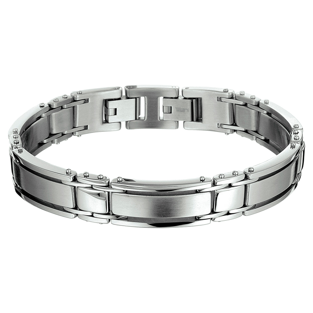 Armband poli/mat 11 mm 21 cm