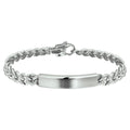 Graveerarmband gourmette 9 mm