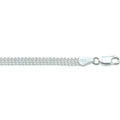 Armband gourmet dubbel 4.3 mm