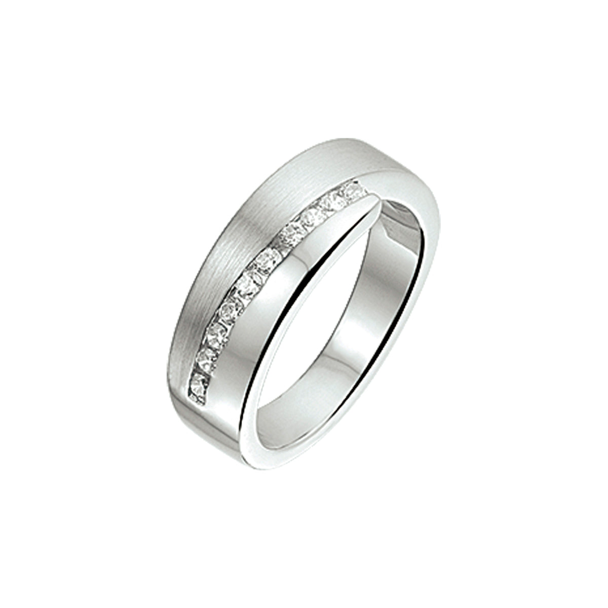 Ring zirkonia poli/mat