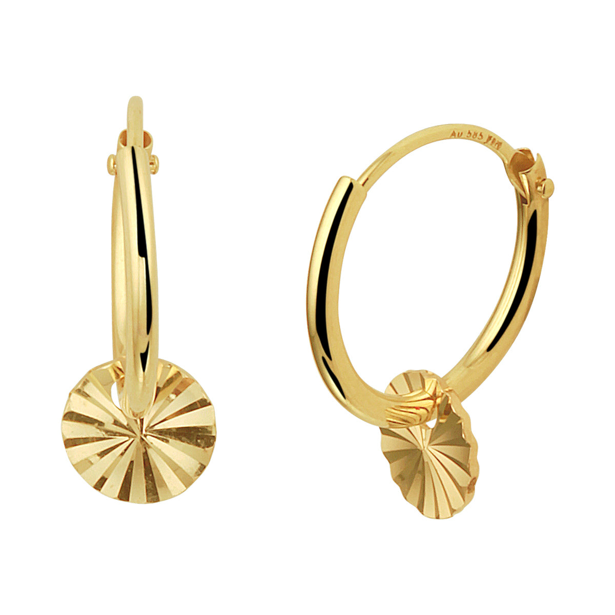 Oorringen - goud