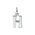 Bedel - zilver letter H