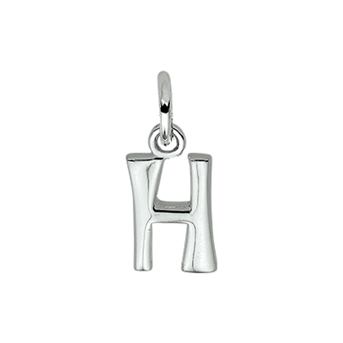 Bedel - zilver letter H