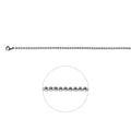 Collier venetiaans bol 2.5 mm
