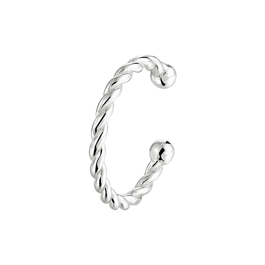 Earcuff gedraaid
