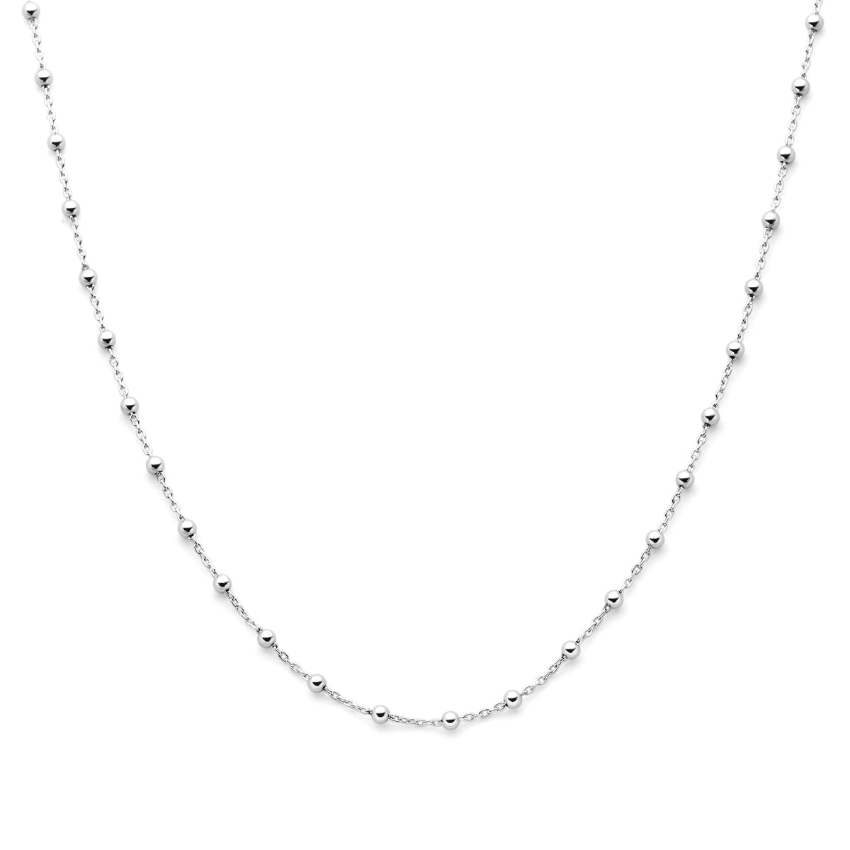 Collier bolletjes 2.5 mm 40 + 4 cm