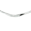 Collier zirkonia 43 + 3 cm