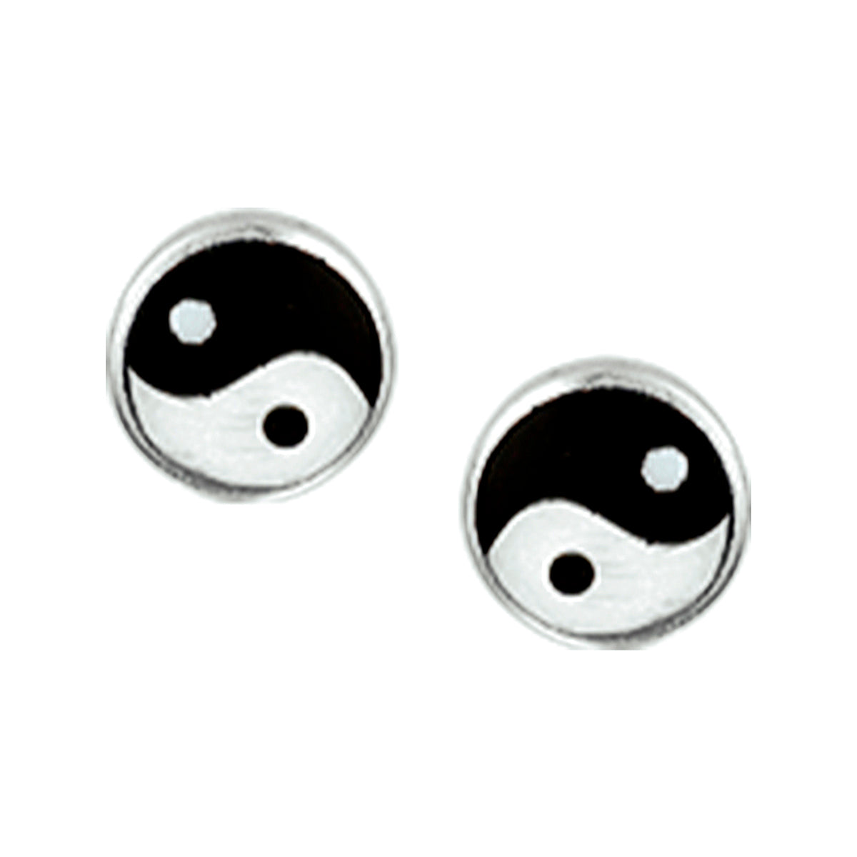 Oorknoppen yin/yang
