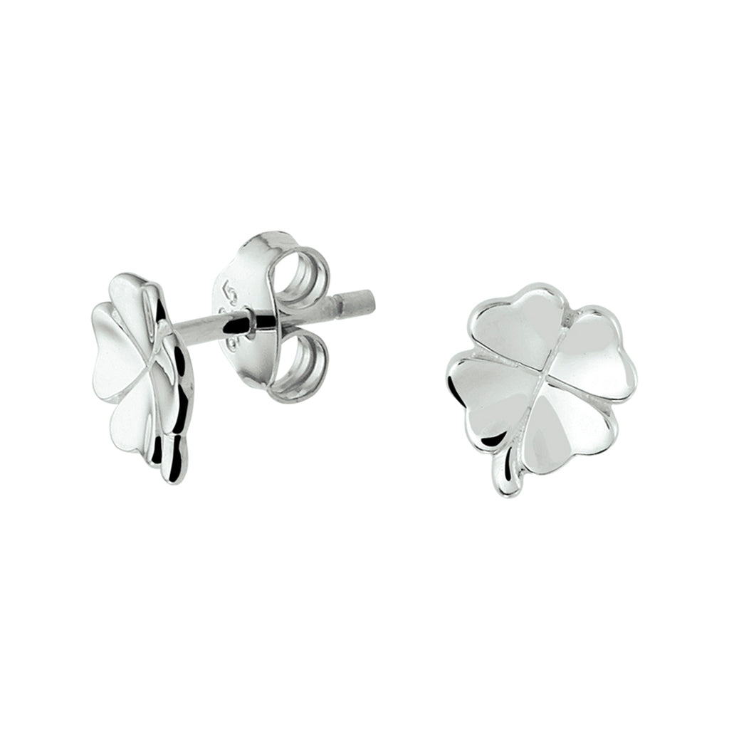 Oorstekers - zilver gerhodineerd