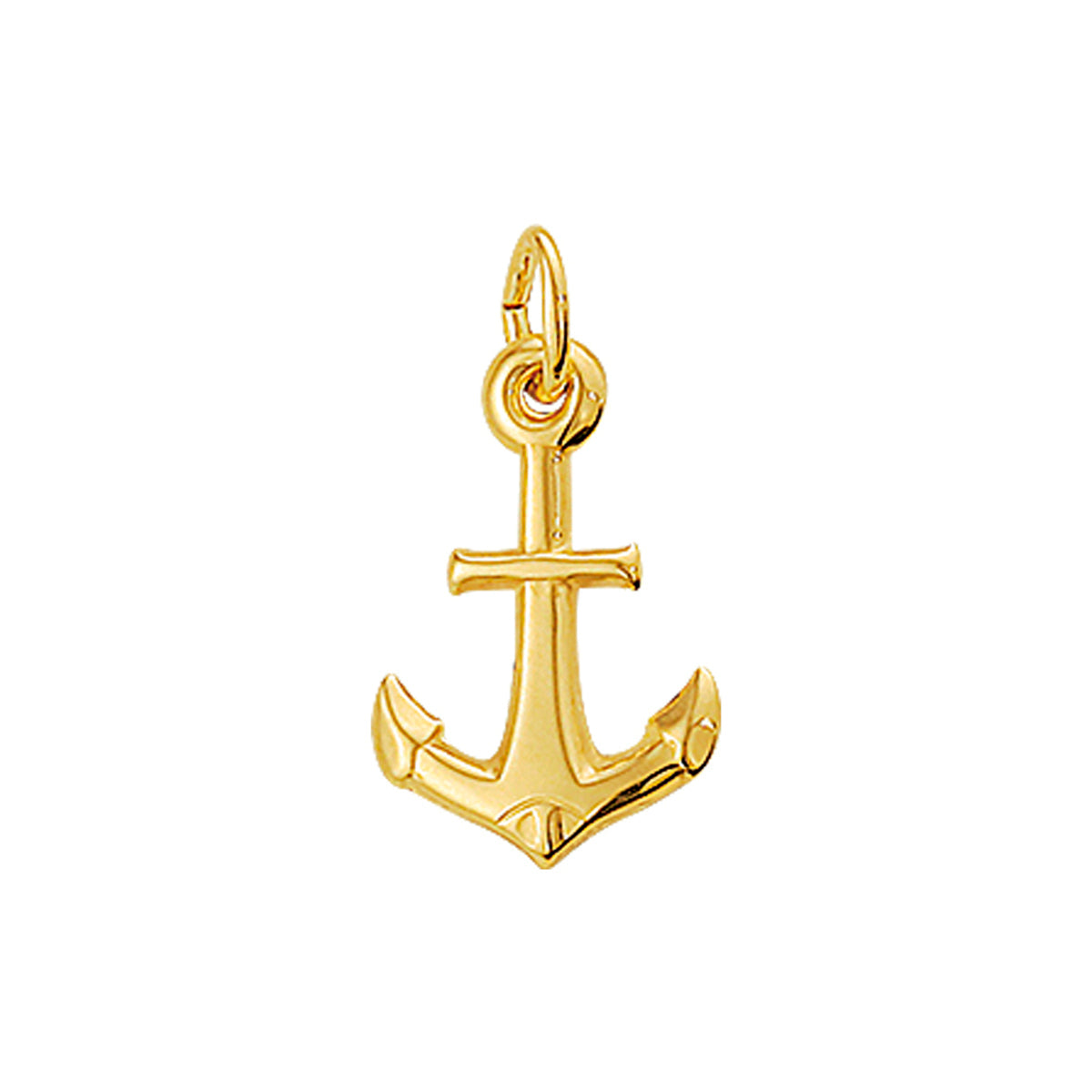 Hanger - goud anker