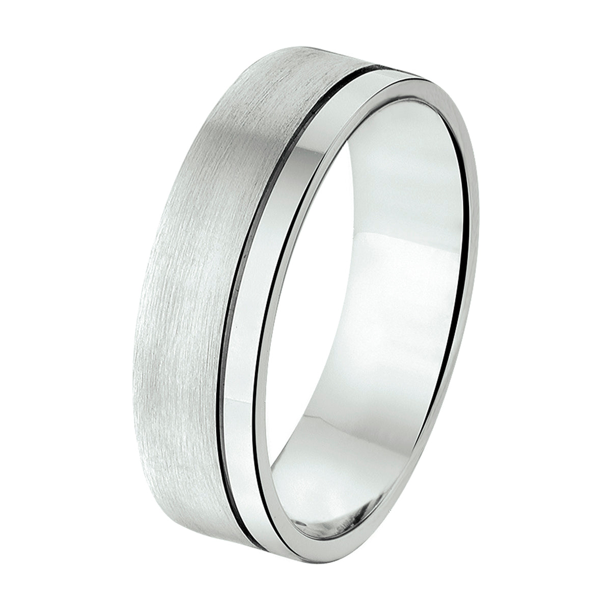 Ring a203/a308 - 6 mm - zonder steen
