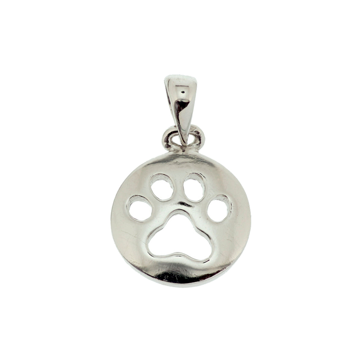 Zilver bedels hangoog los