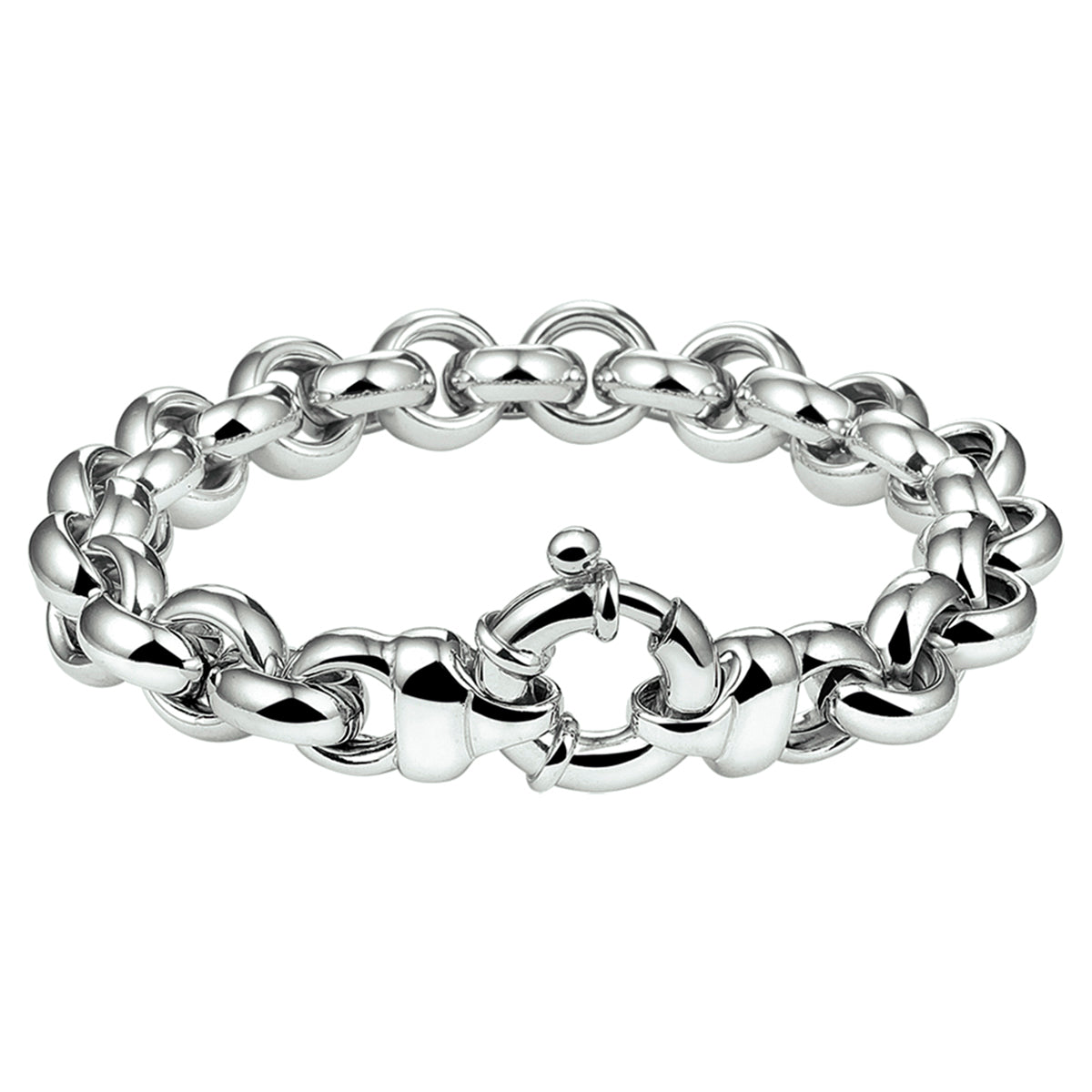 Armband jasseron 10 mm met groot springslot