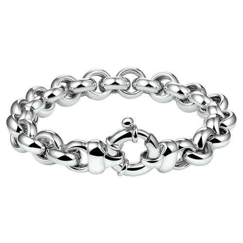 Armband jasseron 10 mm met groot springslot