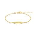 Armband veren 16.5 + 2.5 cm 3 micron