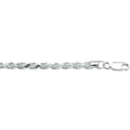 Armband koord gediamanteerd 3.2 mm 19 cm