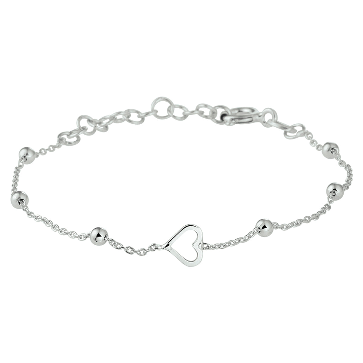 Armband hart 9 + 2 cm