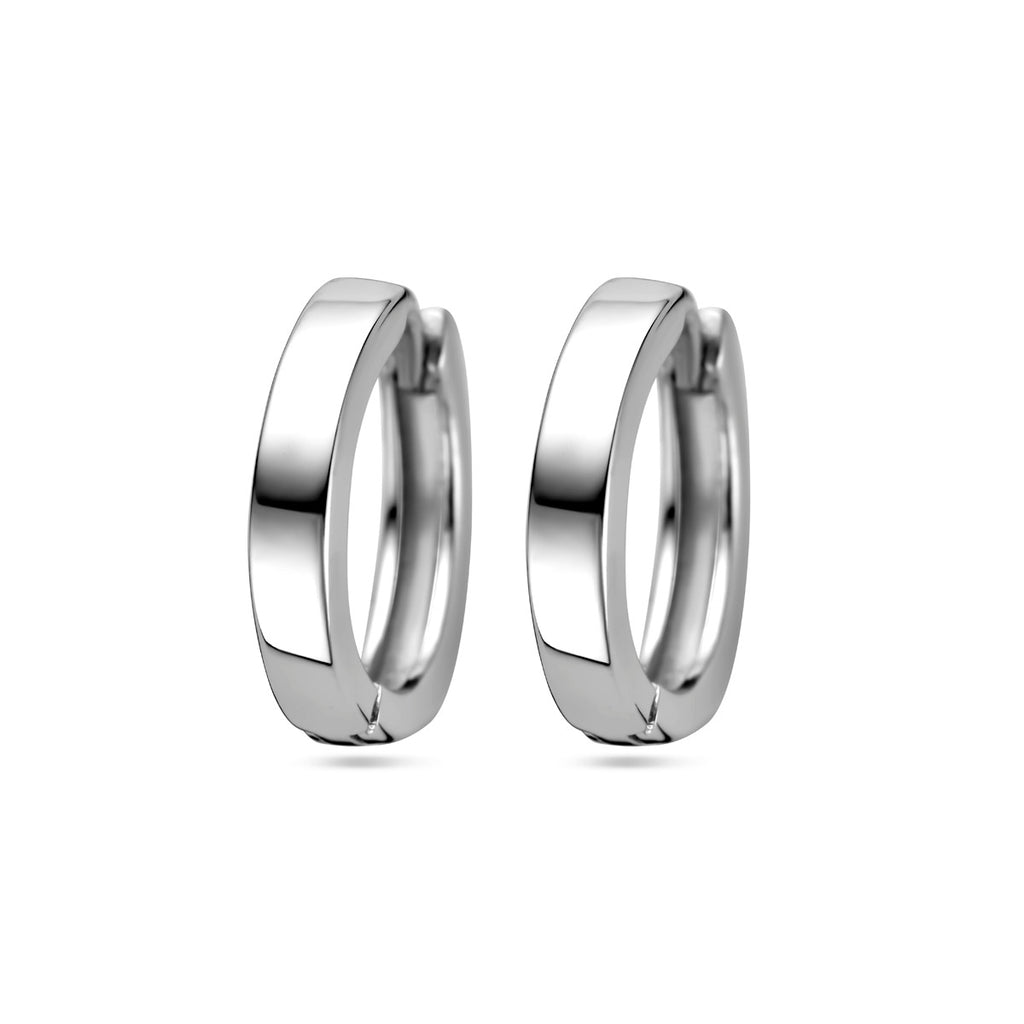 Klapoorringen - zilver