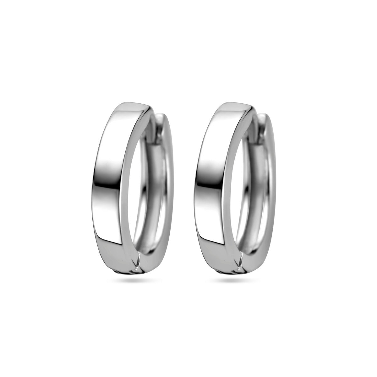 Klapoorringen - zilver