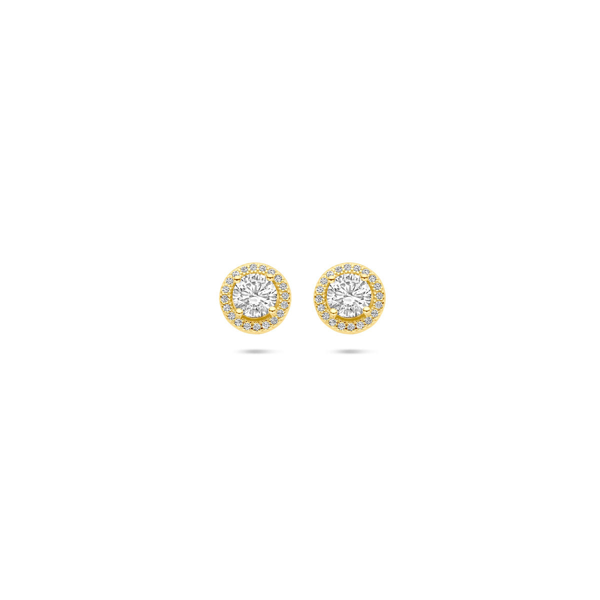 Oorknoppen zirkonia halo 9 mm 1 micron