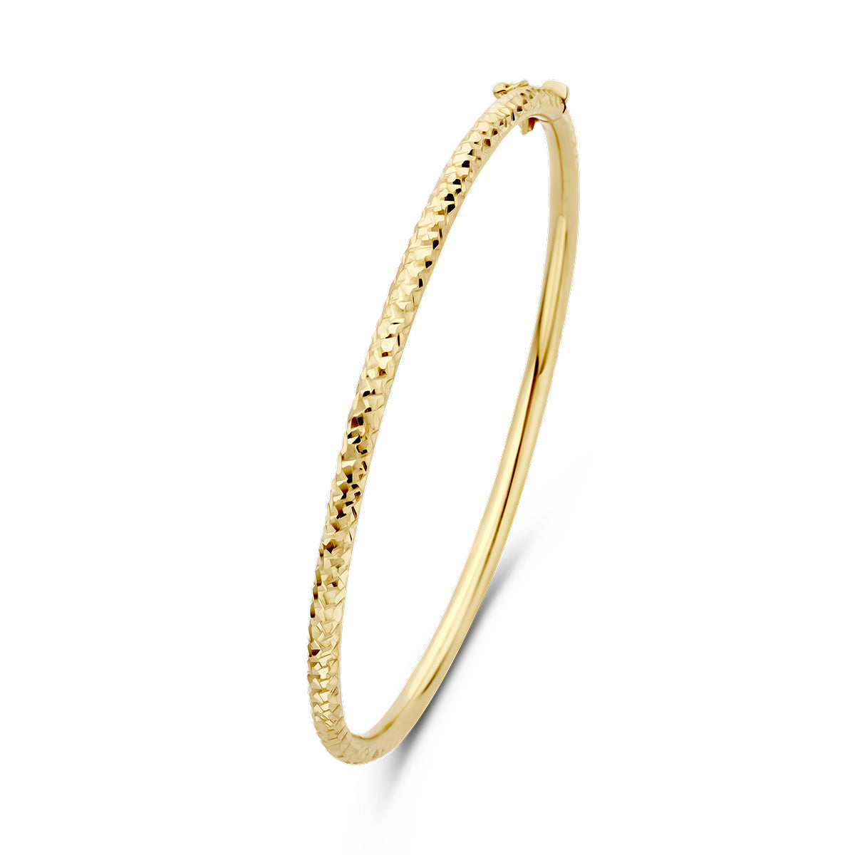 Bangle scharnier gediamanteerd 3.0 mm 60 mm