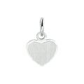 Graveerhanger hart gediamanteerd