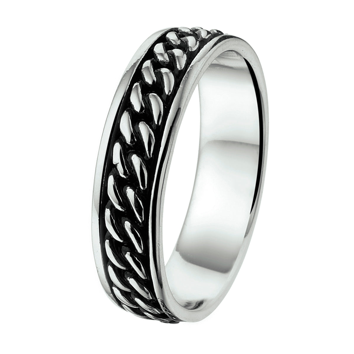 Zilver Oxi ringen grote maat