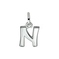 Bedel - zilver letter N