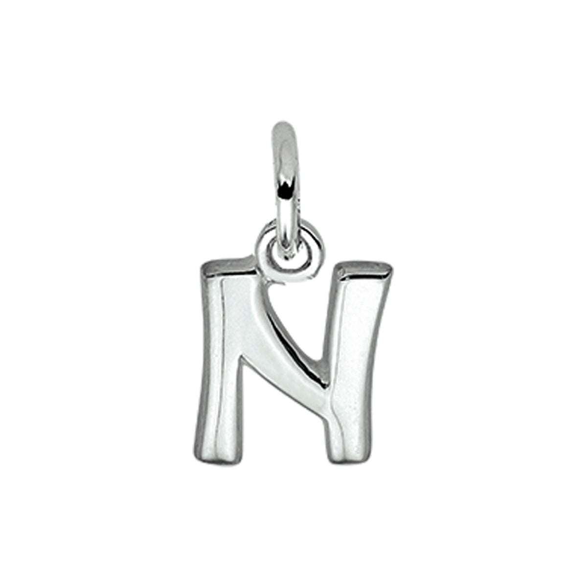 Bedel - zilver letter N